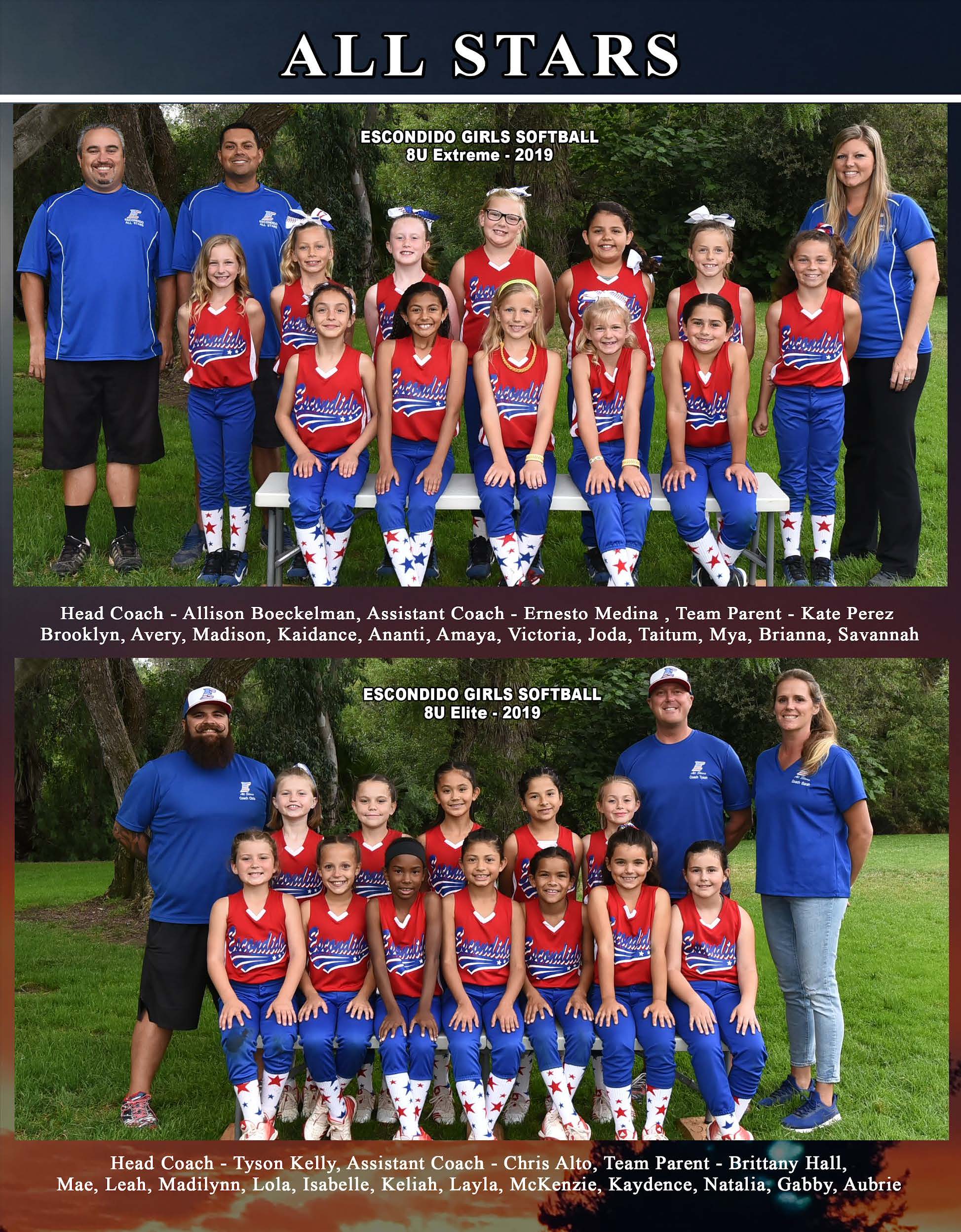 Escondido Girls Softball League